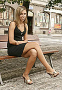 pretty teen outdoor